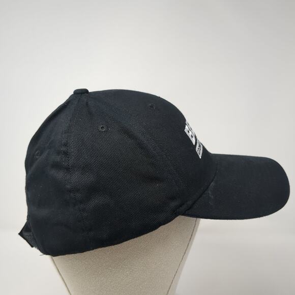 Best Crowd Management Strapback Hat Black One Size Embroidered Cobra - Picture 5 of 9